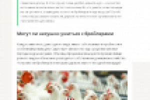 Статья на сайте о птицах