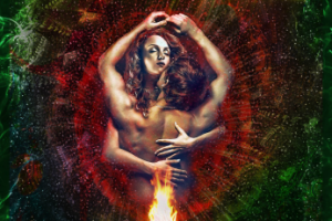 Обложка "Love is passion" - book cover