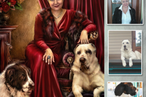 Картина-портрет. Компьютерная живопись, композиция