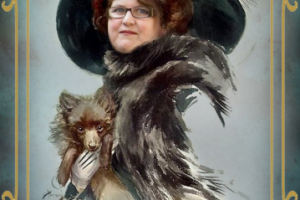 Коллаж - портрет для частной фотокниги