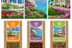 Иллюстрации для чайной упаковки