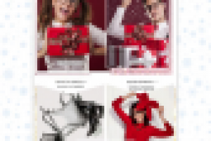 Лендинг пейдж "Подарки на Новый год"