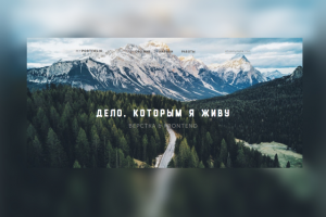 Работа для моего портфолио