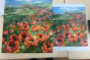 Перерисовка картин