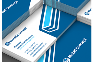 Логотип и фирменный стиль «Metall concept»