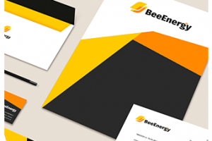 Логотип и фирменный стиль «BeeEnergy»