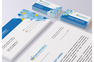 Фирменный стиль компании «ПартнерИнвест»