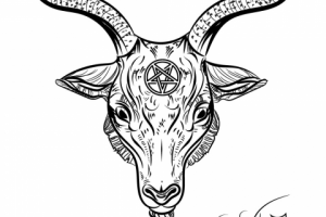 Digital Artwork Goat