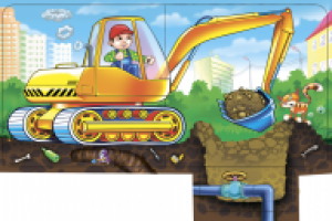 Машинки - иллюстрация детской книги