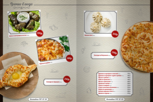 Верстка меню