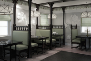 Эскиз VIP столовой