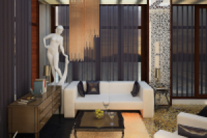 Каминная зона. Интерьер