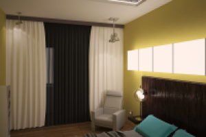 Эскиз спальни