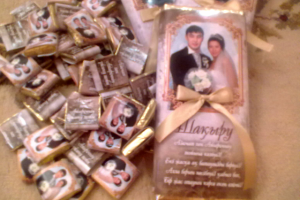 Оформление сладких подарков