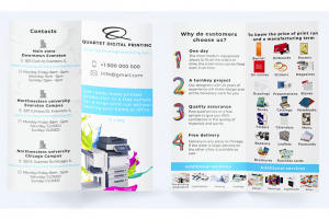 Флаер | Quartet printing