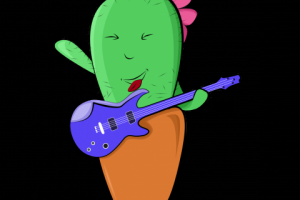 Иллюстрация для футболки  "Панки Хой! Тряси ботвой!"