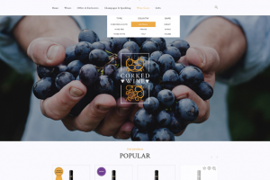 Сайт "Corked-Wine"