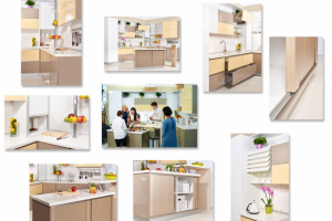 Интерьерная съемка кухни Rehau. На съемке