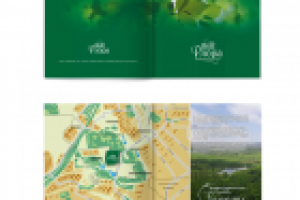 Буклет жилого комплекса 20х20см