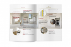 Буклет А4 строительной компании САД