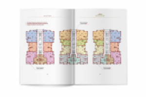 Буклет А4 строительной компании САД