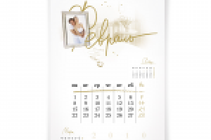 Настенный календарь строительной компании САД