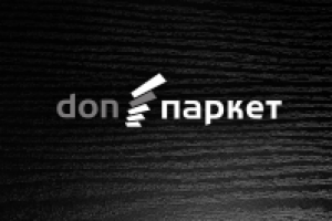 Логотип элитного магазина напольных покрытий "Дон-паркет"