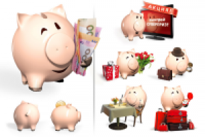 Корпоративный персонаж сети ломбардов