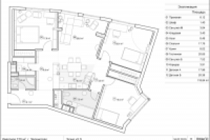 Планировка квартиры 120кв.м