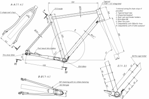 проектирование велосипедной рамы
