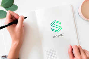 Дизайн логотипа для компании POS софт компании "Sygnio".