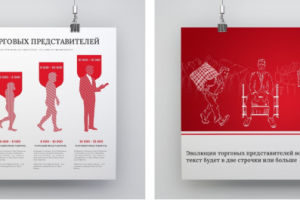 Дизайн плакатов для компании Apologist Club