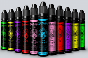 Этикетка жидкости для электронных сигарет - Alchemics