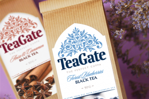 Дизайн этикетки для черного чая