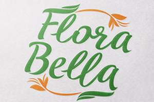 Разработка логотипа для магазина цветов