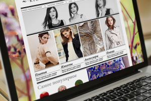 Сайт для интернет-магазина модной одежды