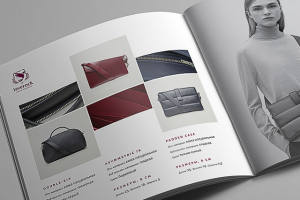 Каталог для бренда кожаных аксессуаров