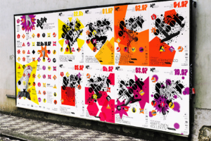 Разработка дизайна серии плакатов