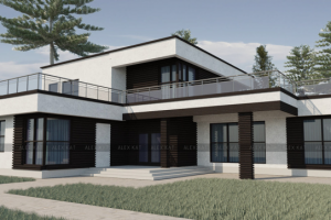 Визуализация коттеджа