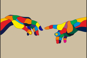 Микеланжелло руки