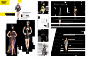 Буклет-каталог коллекции дизайнера одежды