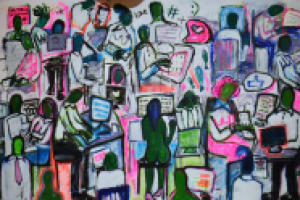 роспись на стене