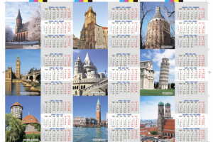 Календарь домик