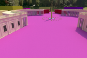 Площадь без текстур