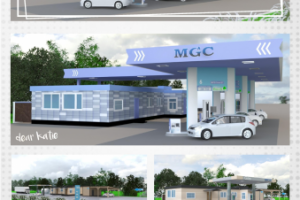 Визуализация газовой колонки