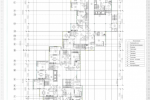 Чертежи по многоэтажному жилому дому