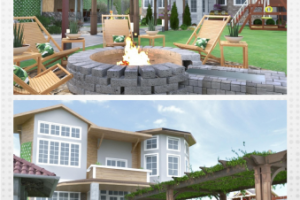 Ландшафтный дизайн частного дома