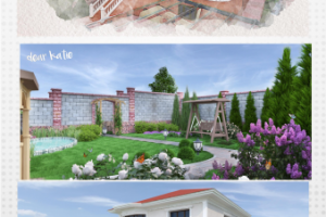 Ландшафтный дизайн классического дома