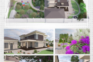 Ландшафтный дизайн частного дома