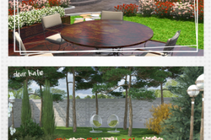 Ландшафтный дизайн частного дома